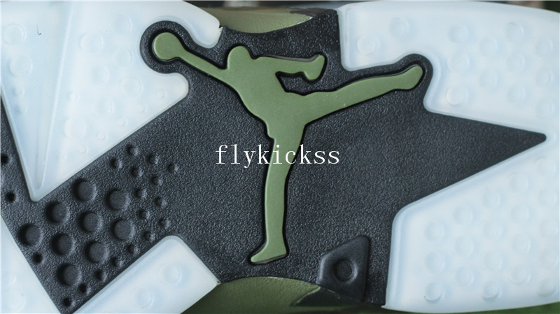 Air Jordan 6 Pinnacle Flight Jacket Green